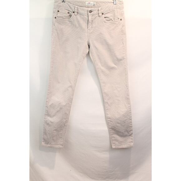 Vineyard Vines Pants Lot of 2 Womens size 6 Green Gray Corduroy Slim Ankle - Picture 9 of 16